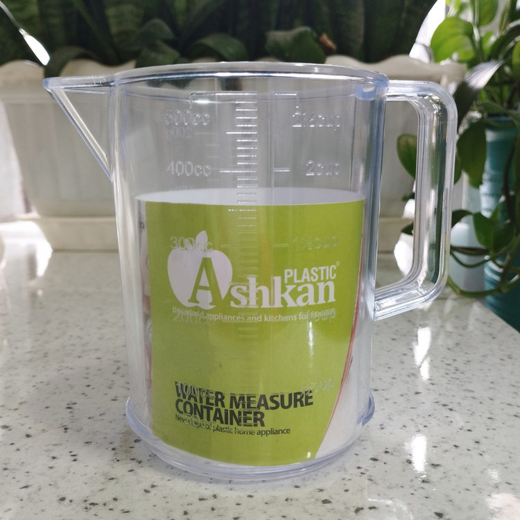 پیمانه اندازه گیری اشکان پلاستیک مدل مدرج