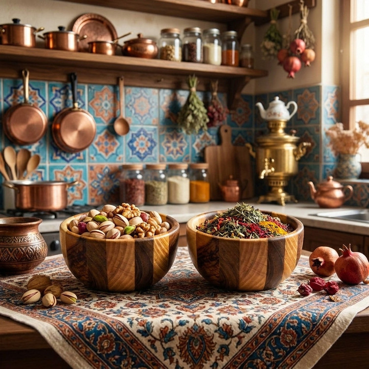 کاسه مدل چوبی کد A2