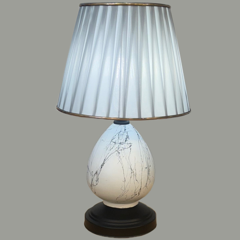 آباژور رومیزی نورهام مدل NHM-TIFANY-WH-28