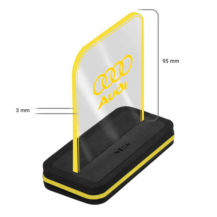 چراغ رومیزی نئون مدل AUDI