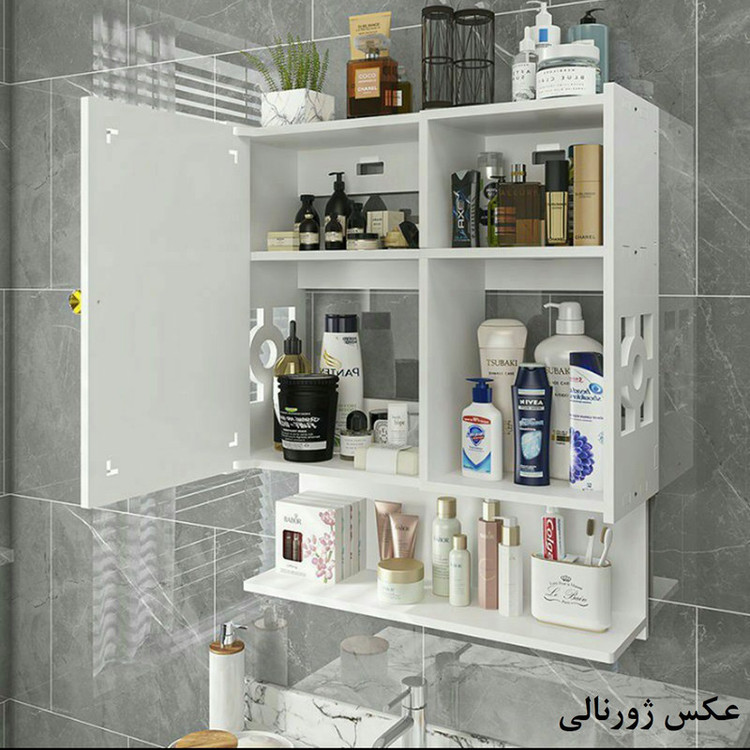 آینه سرویس بهداشتی خونه خاص مدل طاقچه دار