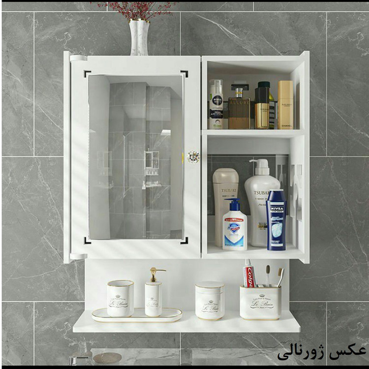 آینه سرویس بهداشتی خونه خاص مدل طاقچه دار