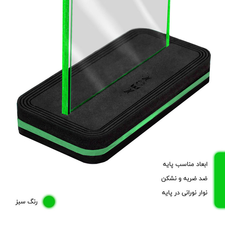 چراغ رومیزی نئون مدل CR7