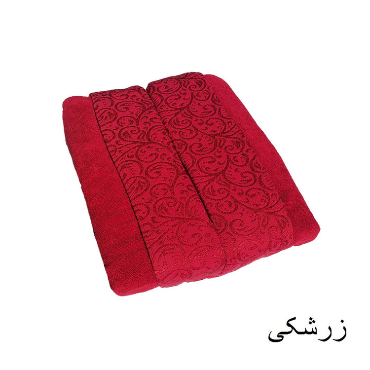 حوله پالتویی ارغوان مدل دیاموند سایز 125