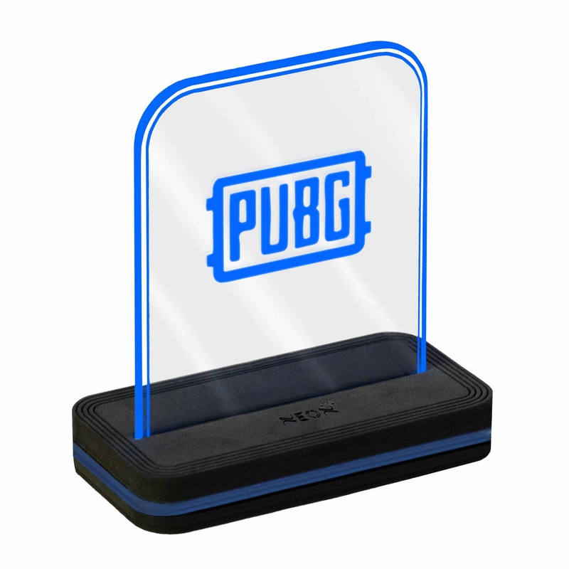 چراغ رومیزی نئون مدل PUBG
