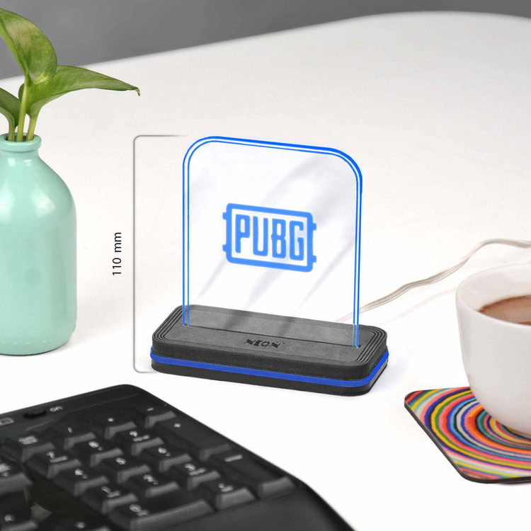 چراغ رومیزی نئون مدل PUBG
