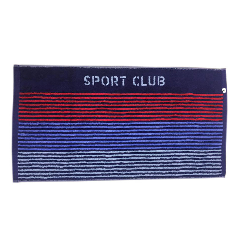 حوله حمام برق لامع مدل SPORT CLUB سایز 160×100 سانتی متر
