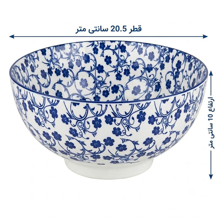 کاسه دنی هوم طرح گلدار مدل A2010