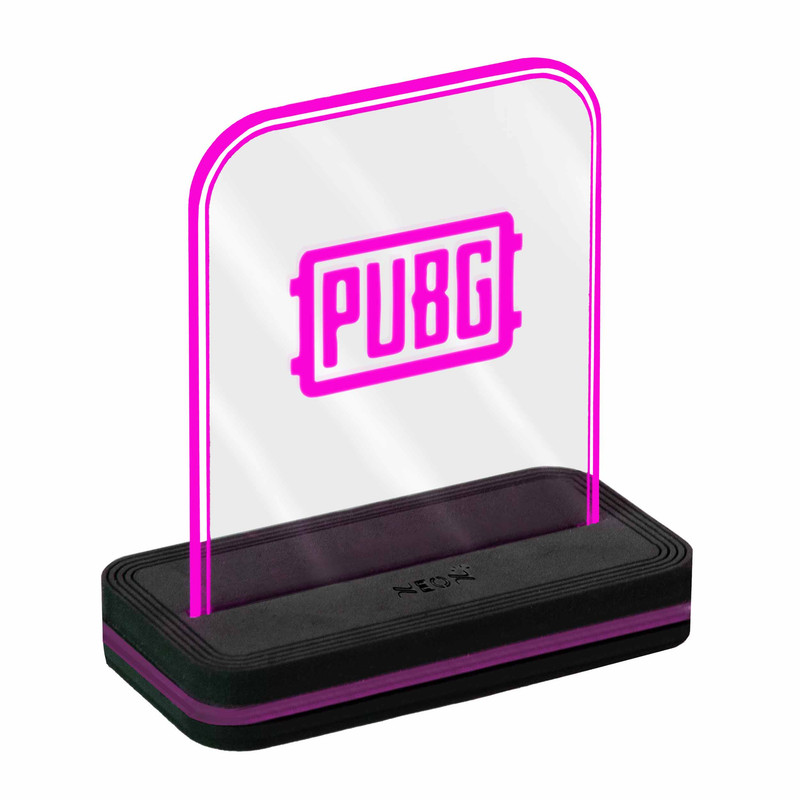 چراغ رومیزی نئون مدل PUBG