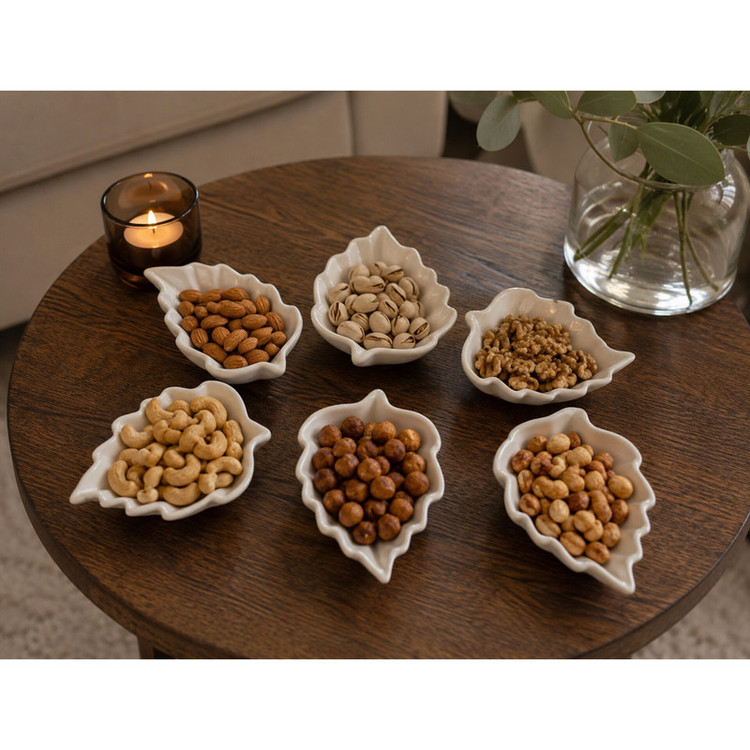 پیاله مدل برگ مجموعه 6 عددی