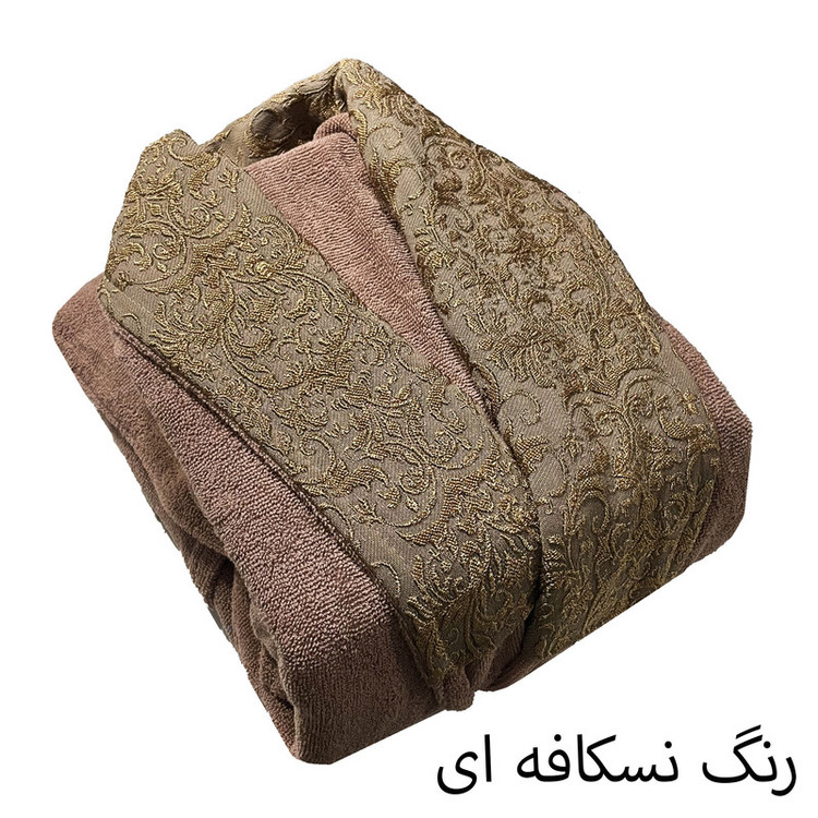 حوله پالتویی هنرمند مدل گیپور ابریشمی سایز ۱۳۵
