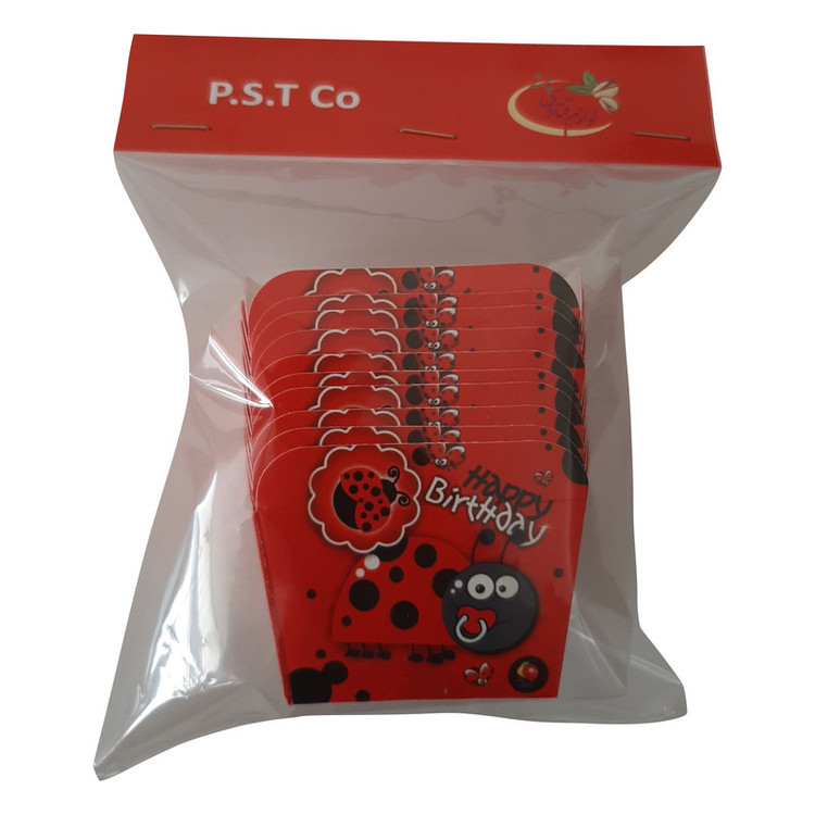 کپسول کاپ کیک پی اس تی مدل pe452 بسته 10 عددی