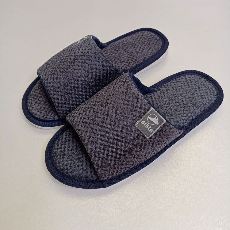 دمپایی حوله ای نیکتا مدل جلو باز 31-10000 کد 1585-DBE