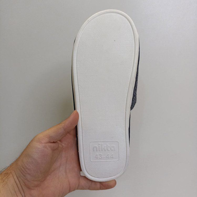 دمپایی حوله ای نیکتا مدل جلو باز 31-10000 کد 1585-DBE