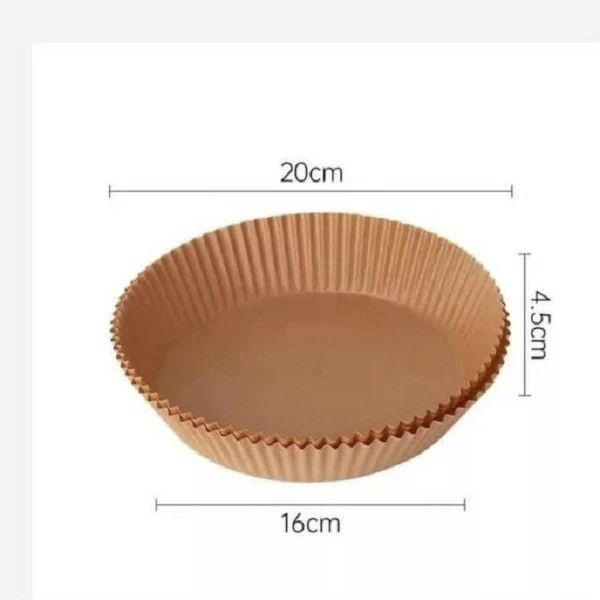 کاغذ روغنی سرخ کن مدل ایر فرایر mv658 بسته 100 عددی