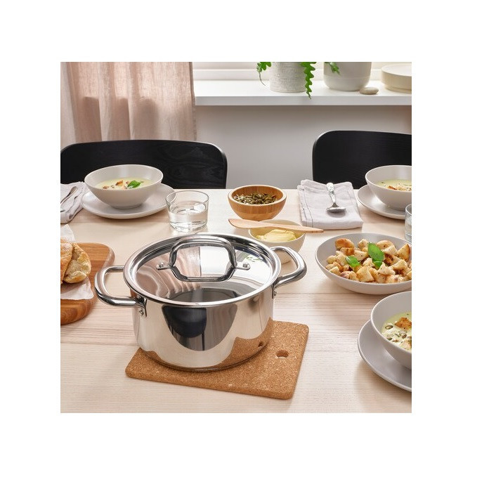 زیر قابلمه ایکیا مدل HEAT کد 1060 بسته 2 عددی
