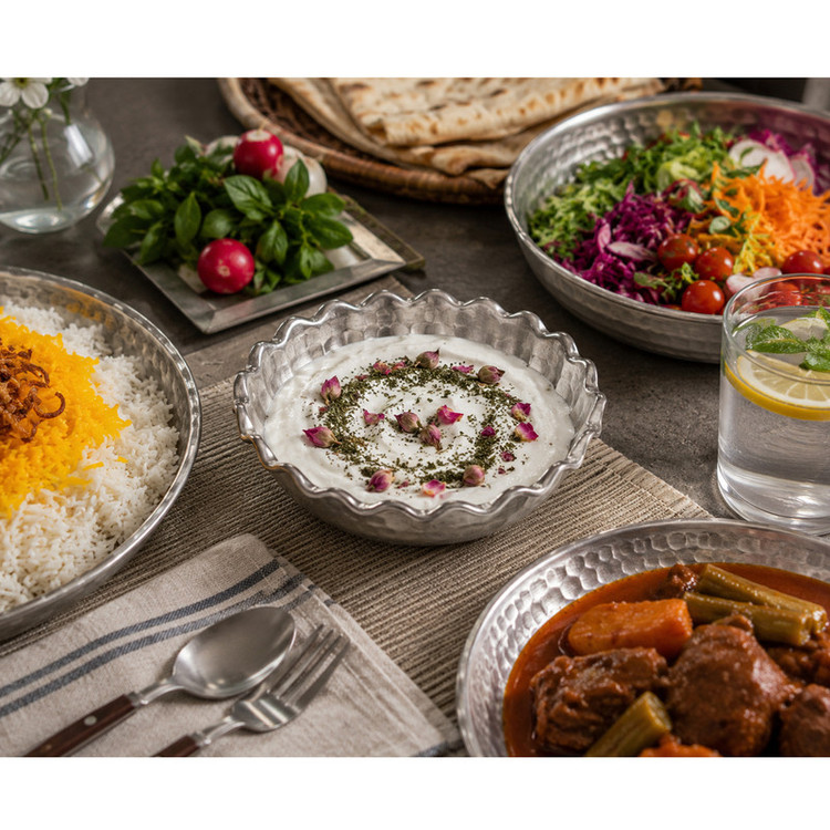 پیاله مدل چکشی لبه کنگره کد E-A-0014