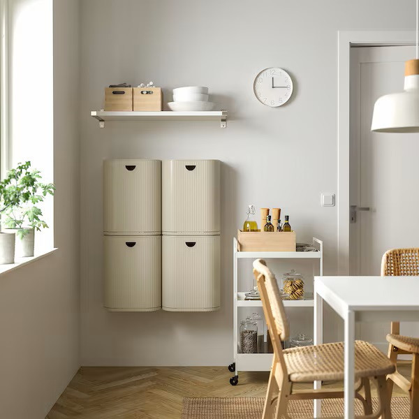 سطل ایکیا مدل دیواری GÅRDSBUTIK