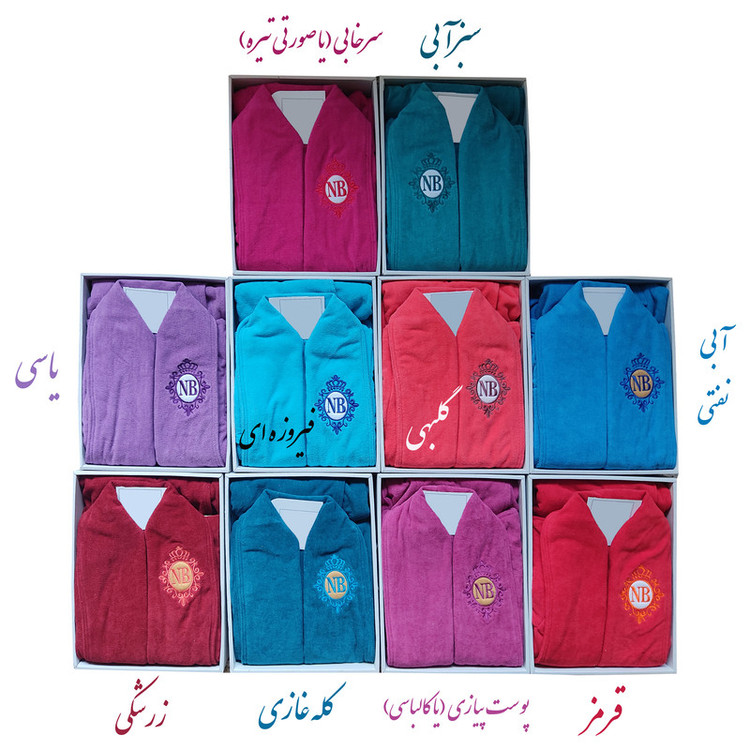 حوله پالتویی مدل تاج 2j سایز 135