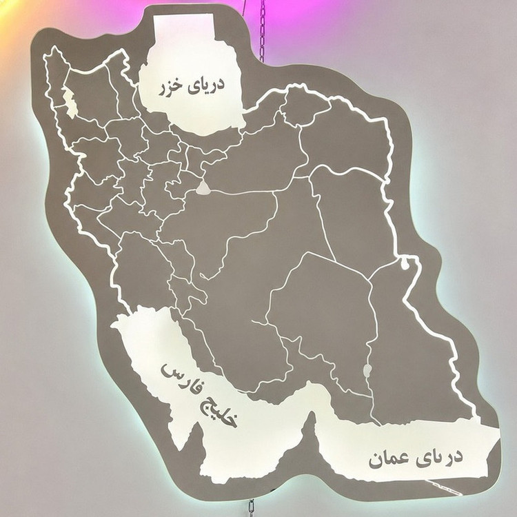 آینه دیواری طرح ایران
