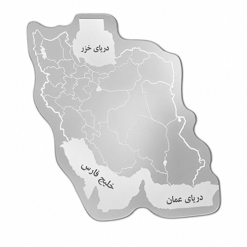 آینه دیواری طرح ایران