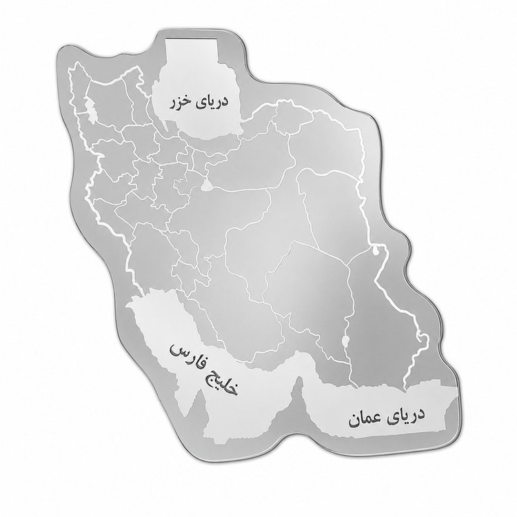 آینه دیواری طرح ایران