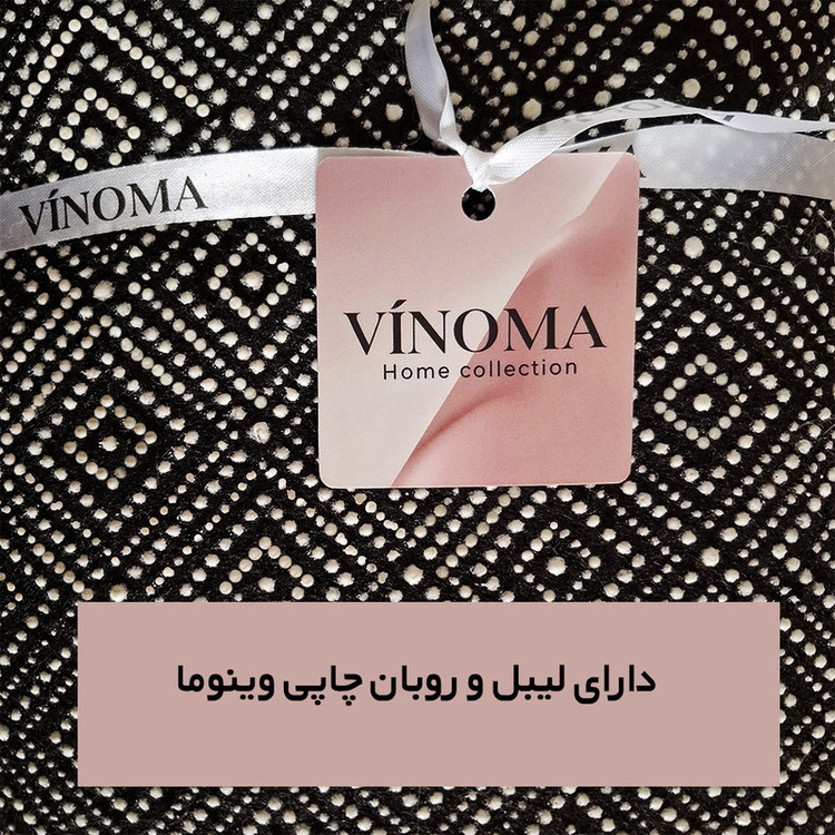 پادری وینوما مدل 4 لایه مخمل سایز 50×100 سانتی متر بسته 2 عددی