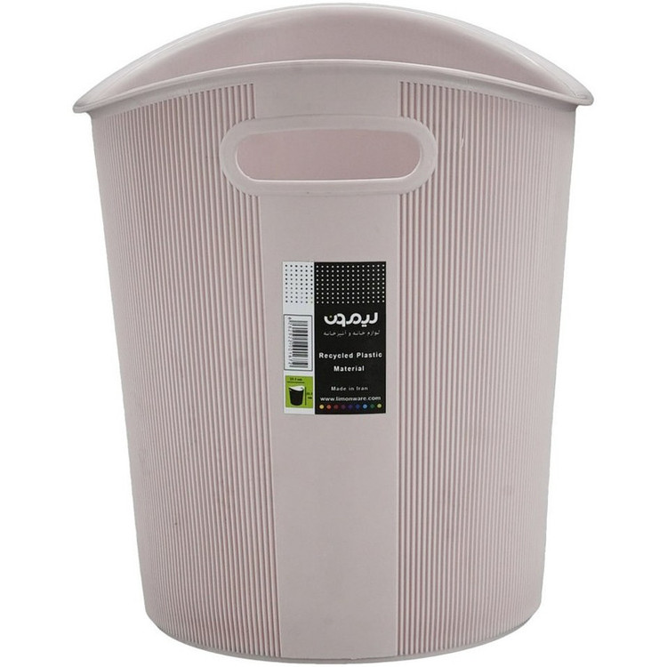 سطل زباله لیمون مدل شیاردار کد HS1410 گنجایش 3 لیتر