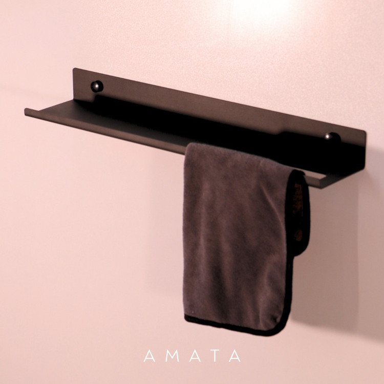 آویز حوله و شلف حمام آماتا مدل AMATA003