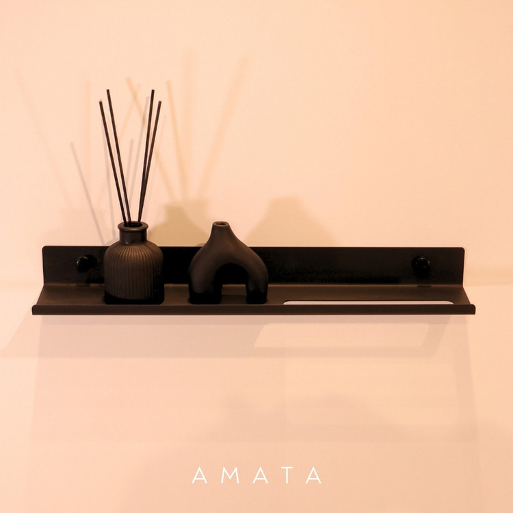 آویز حوله و شلف حمام آماتا مدل AMATA003