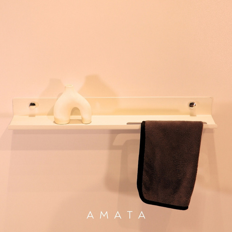 آویز حوله و شلف حمام آماتا مدل AMATA003