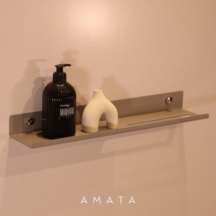 آویز حوله و شلف حمام آماتا مدل AMATA003