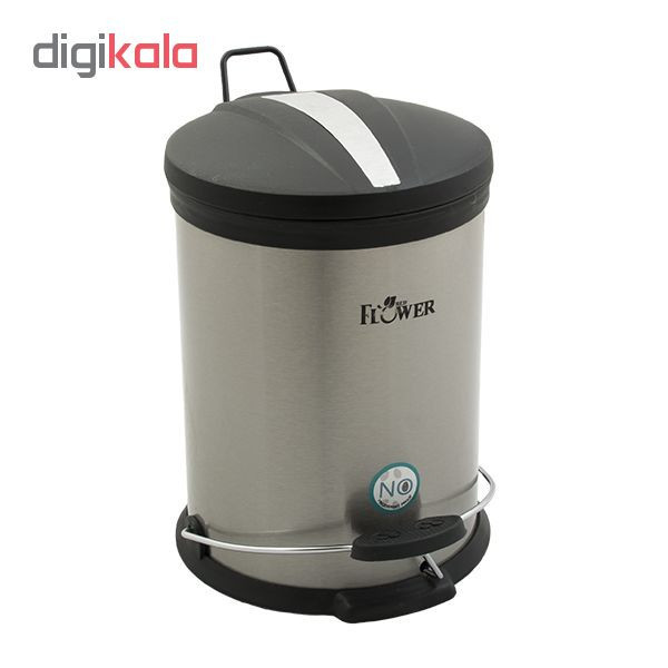 سطل زباله پدالی ردفلاور مدل FLp3 ظرفیت 3 لیتر