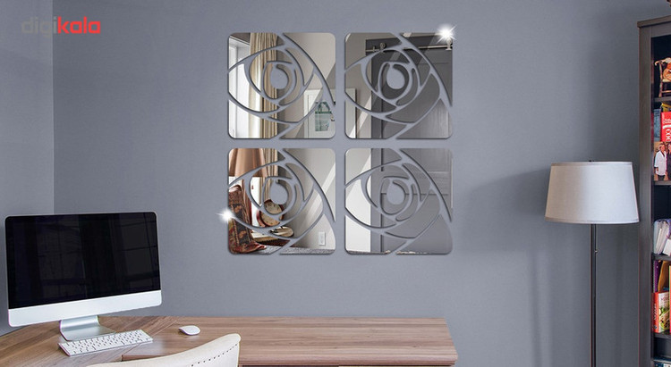 موللتی استایل طرح آینه کارا دیزاین مدل A02 مولتی استایل طرح سایز 130x30 سانتیمتر