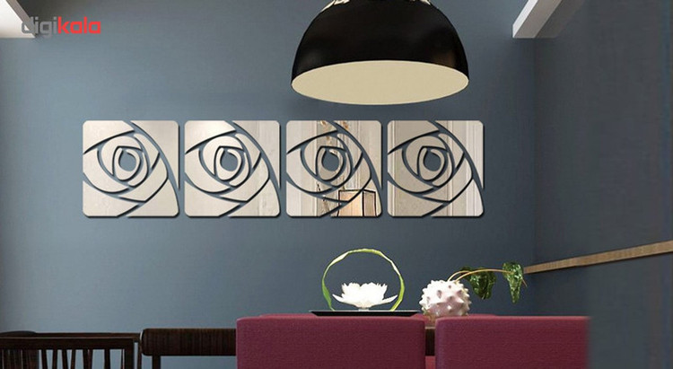 موللتی استایل طرح آینه کارا دیزاین مدل A02 مولتی استایل طرح سایز 130x30 سانتیمتر