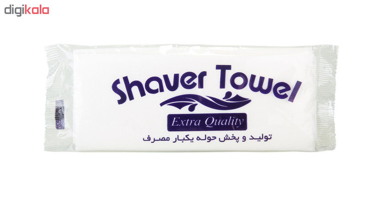 حوله یکبار مصرف شاور مدل 85G40*80 بسته 100 عددی