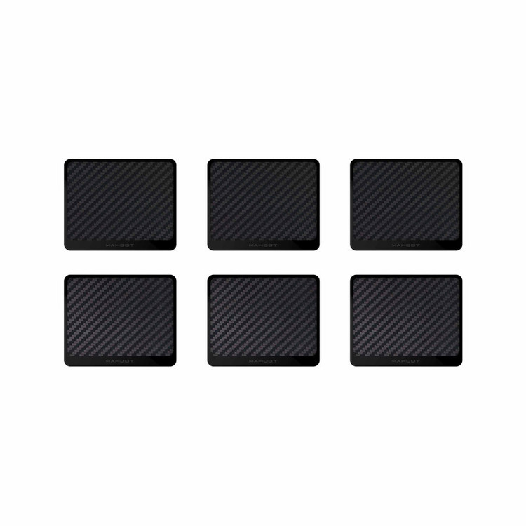 زیر لیوانی ماهوت مدل Carbon-Fiber بسته 6 عددی