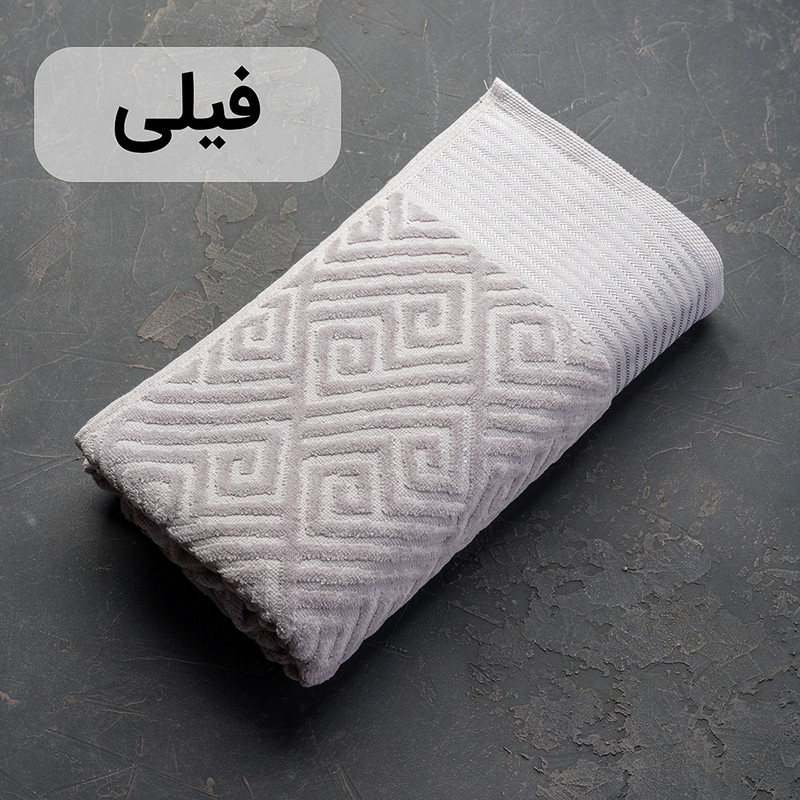 حوله حمام هیرو مدل مائستا سایز 90*150 سانتی متر