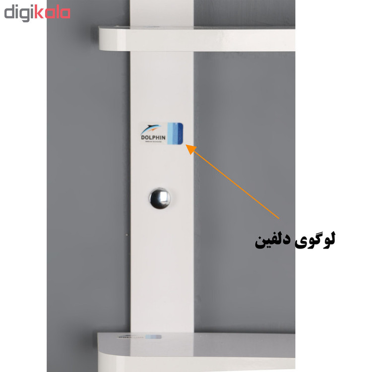 قفسه حمام دلفین کد 1019-2