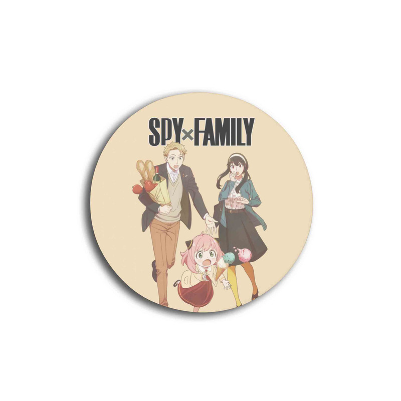 زیر لیوانی مدل انیمه آنیا خانواده اسپای کیوت کد 154 Spy × Family