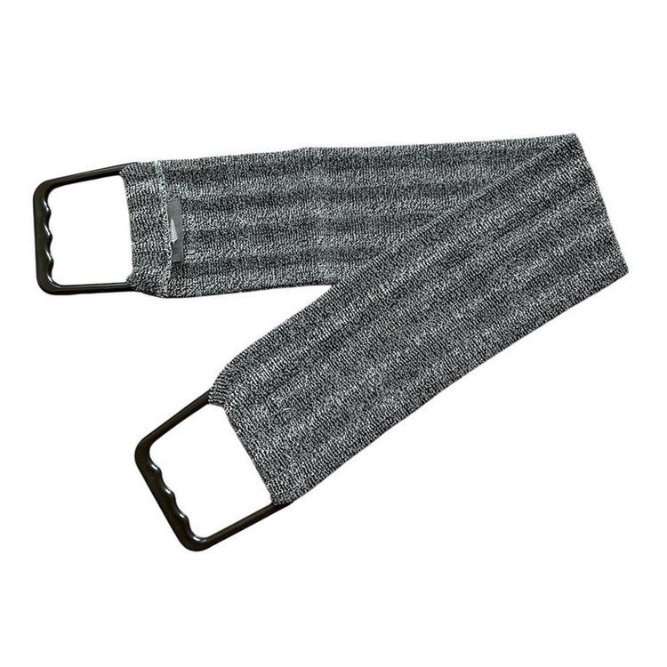 لیف ماساژ کارامل مدل CARBONIZED BAMBOO GLOVE بسته 2عددی