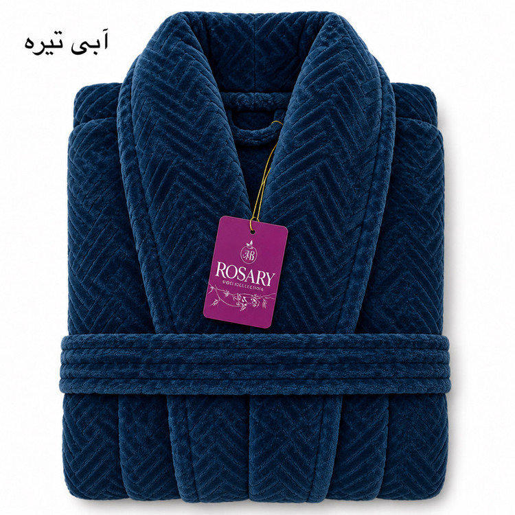 حوله پالتویی روزاری مدل تورال سایز 125×130 سانتی متر مناسب برای محدوده قد 165 تا 190 سانتی متر