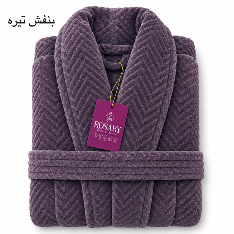 حوله پالتویی روزاری مدل تورال سایز 125×130 سانتی متر مناسب برای محدوده قد 165 تا 190 سانتی متر
