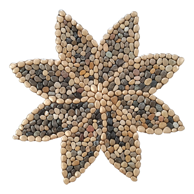 پادری طرح گل سایز 80x80 سانتیمتر