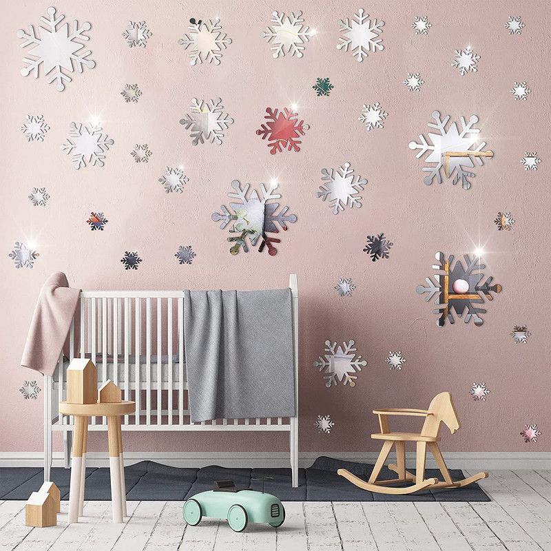آینه آماتیس مدل دانه های برف  AM- SNOWFLAKE