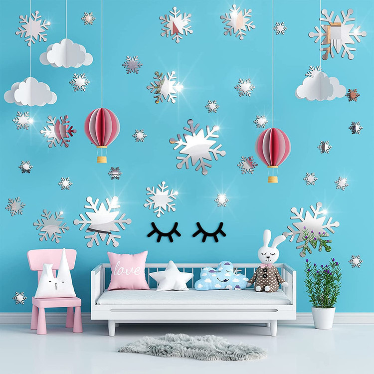 آینه آماتیس مدل دانه های برف AM- SNOWFLAKE