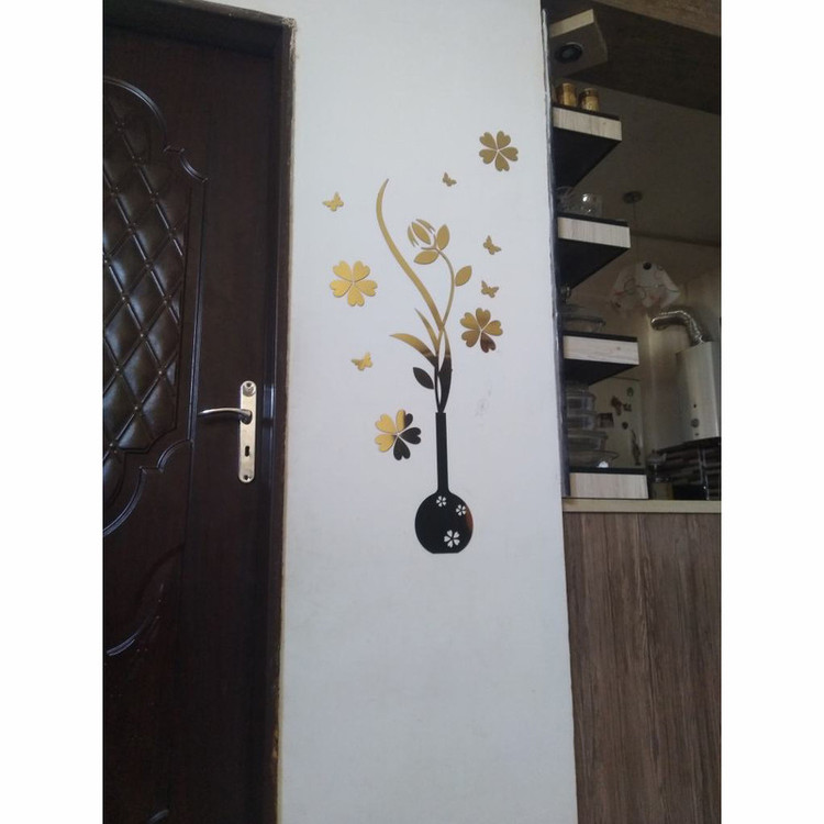 آینه آماتیس مدل گل و گلدان AM-GOLDAN G