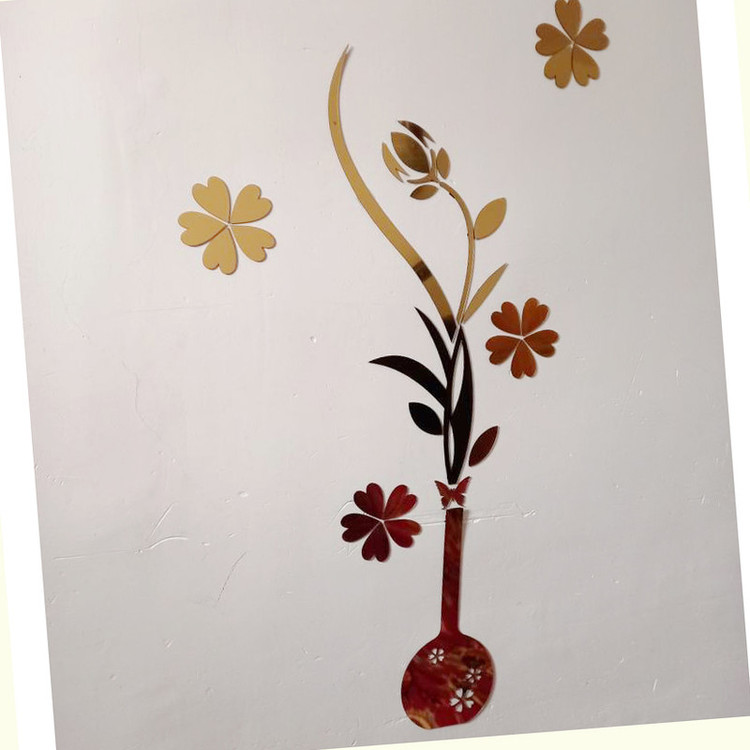 آینه آماتیس مدل گل و گلدان AM-GOLDAN G