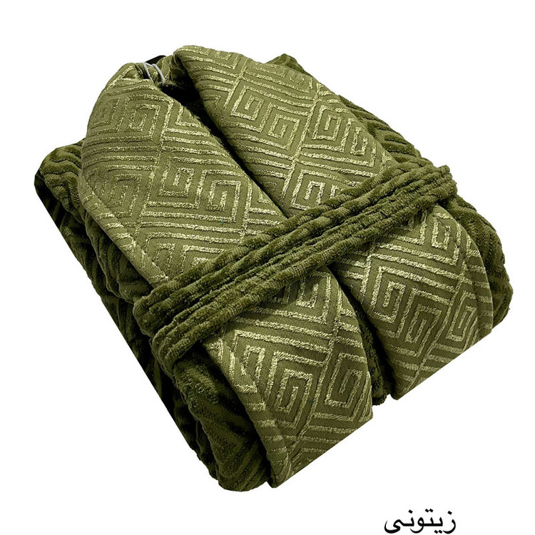 حوله پالتویی مدل رومی سایز ۱۳۵