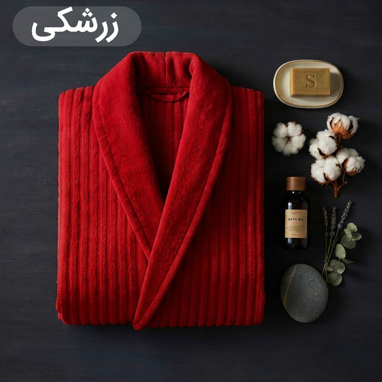 حوله پالتویی مدل تن پوش SETA سایز 125 سانتی متر مناسب برای قد 160 تا 177 سانتی متر